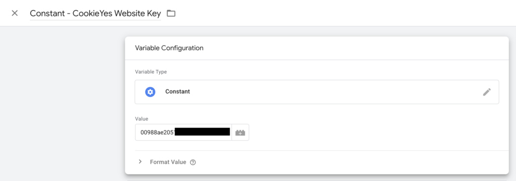 How to Implement CookieYes Consent Management Website Key as a Constant Cariable