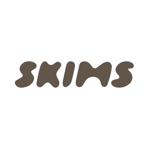 SKIMS Logo on White Background
